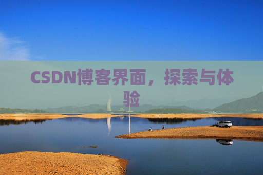 CSDN博客界面,探索与体验
